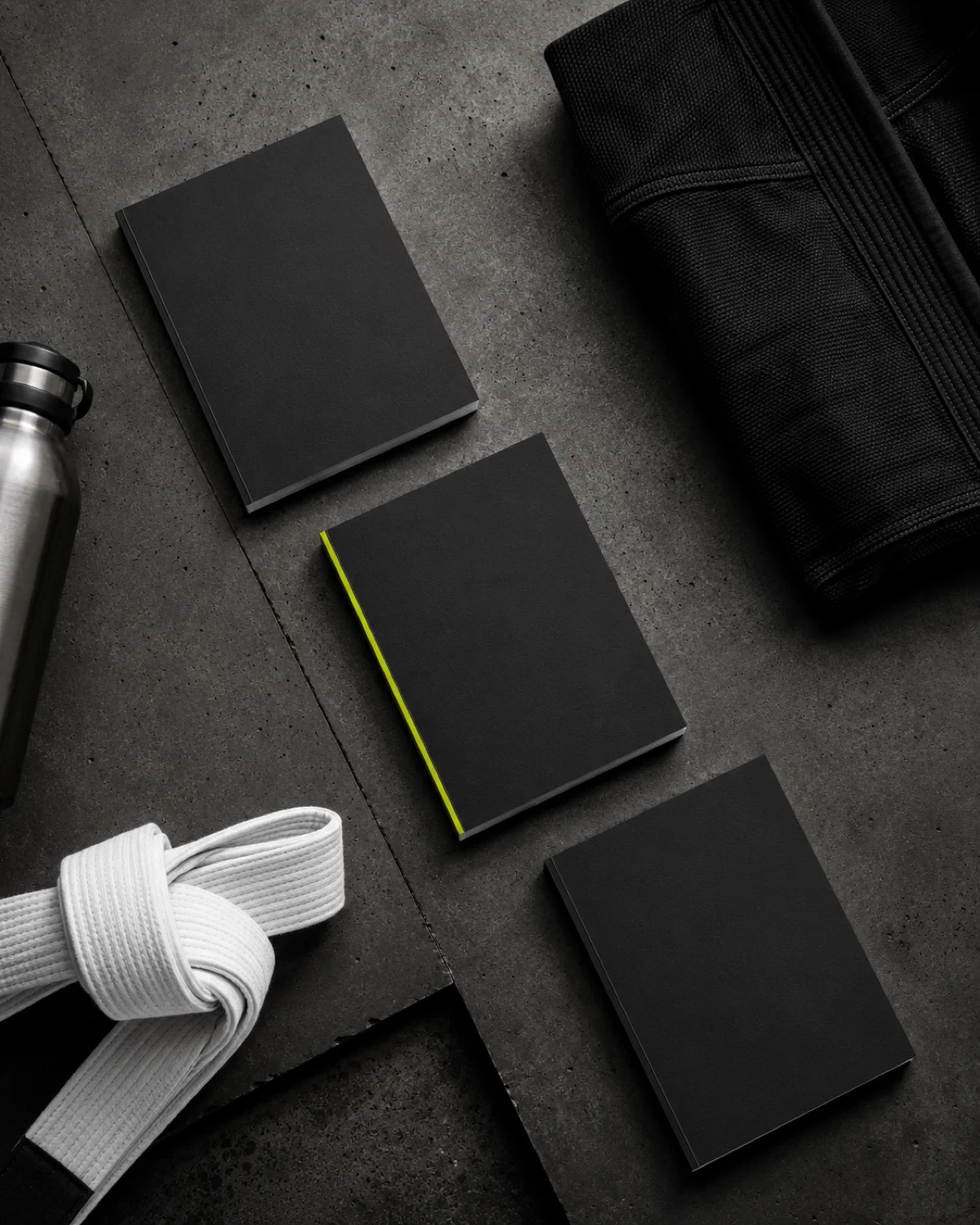Guia flat-lay